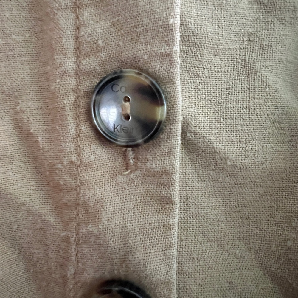 Calvin Klein Tan Jumpsuit and Brown Linen Dress Bundle - Picture 5 of 16
